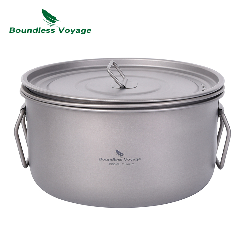 Boundless Voyage Camping garne – Mess Kit Titanium recenzja i cena