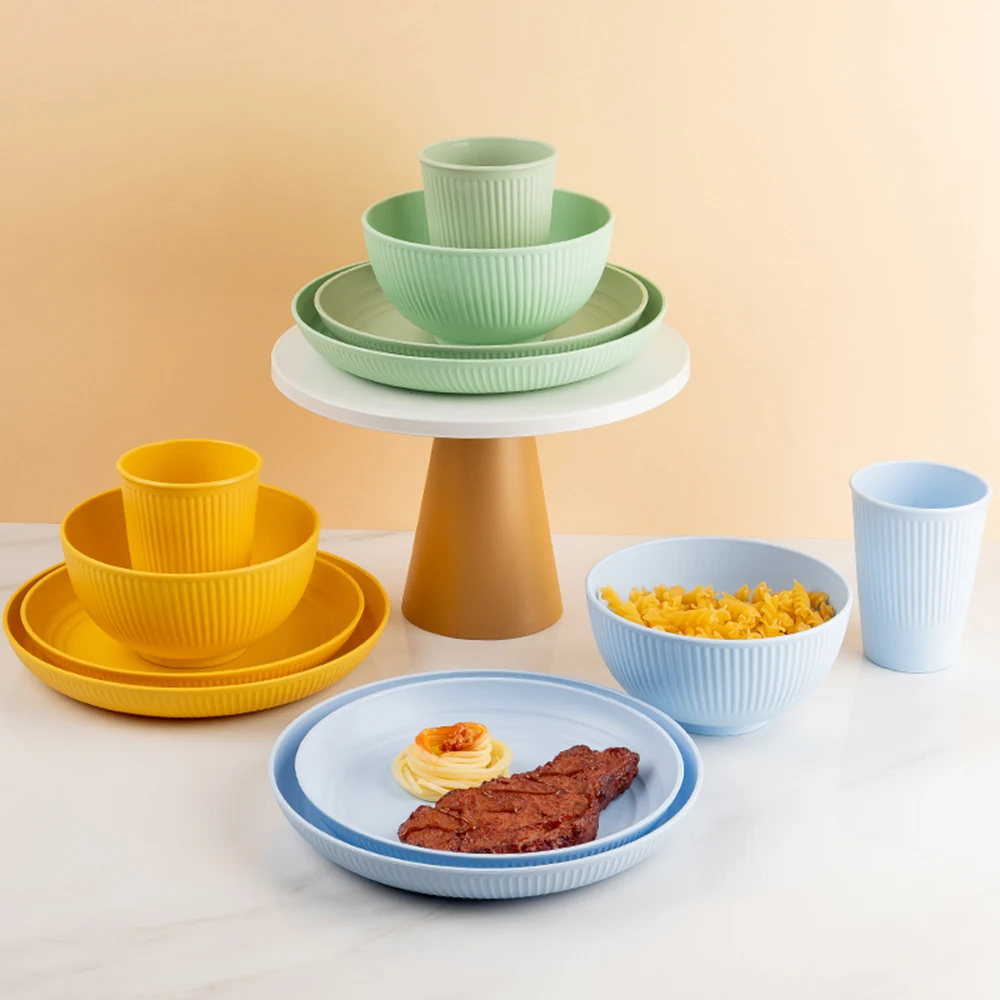 Zestaw sztućców ze słomy pszen – Camping Cooking And Eating Set recenzja i cena